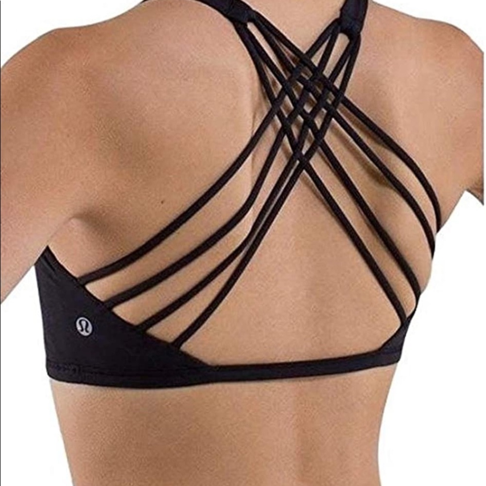 Lululemon Free to Be Wild Strappy Sports Bra